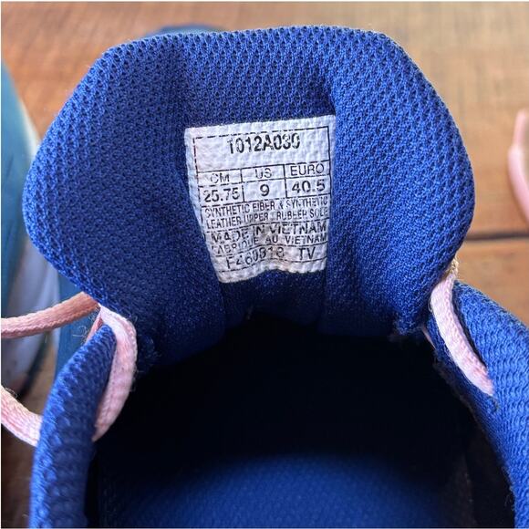 Womens ASICS GT-1000 7 Running Shoes Sneakers Pink Azure Blue Size 9 - Picture 8 of 11